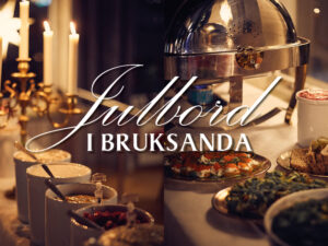 Julbord i Bruksanda